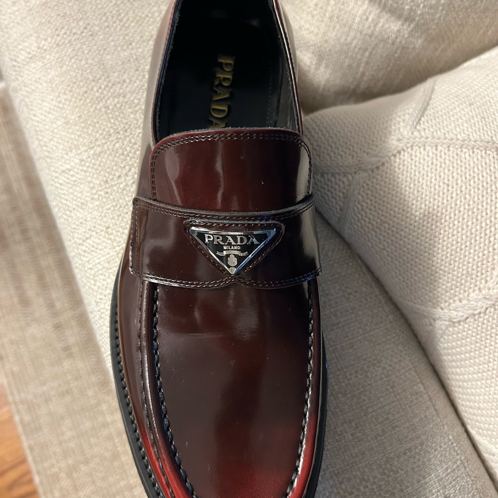 Prada unisex loafers size 10. $300 - Picture 7 of 9